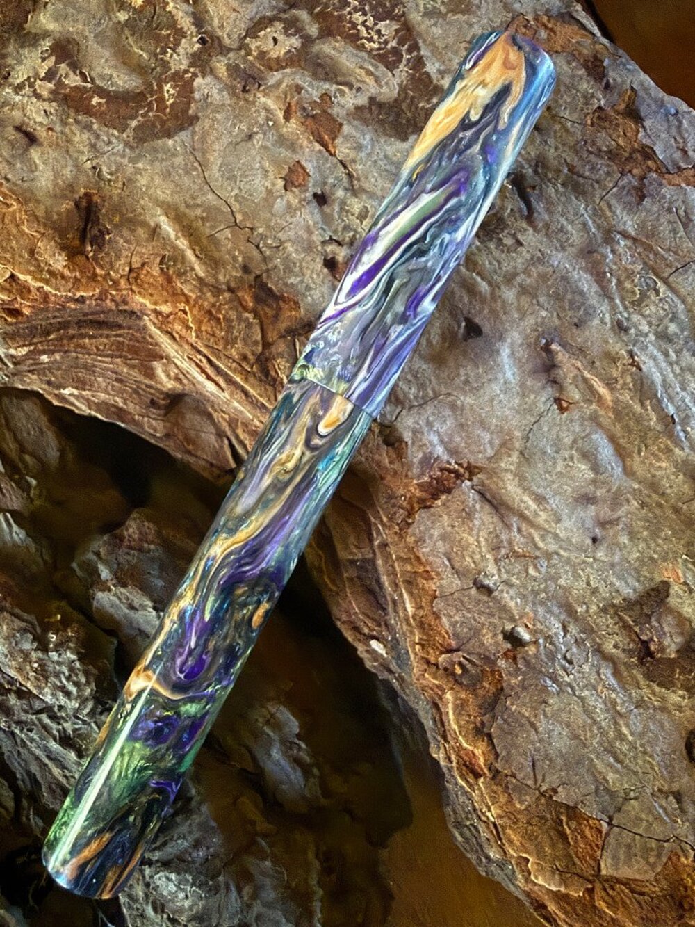 Fountain Pen Primary Manipulation Jowo #6 Fine Steel Nib Multicolor Purple